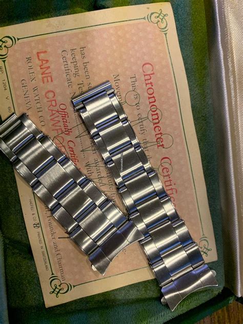 rolex 7206 bracelet|rolex riveted bracelet for sale.